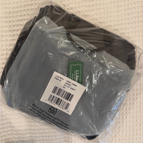 LL Bean personal organizer gray medium - Picture 2 of 7